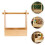 -Picknickbox mit , Behälter für , Gemüse, Snacks 4