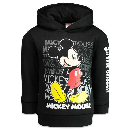 Disney Disney Mickey Mouse Pull  capuche pour bb garon Noir 18 mois