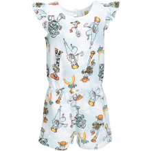 Disney Pixar Toy Story Bo Peep Buzz Lightyear Jessie Kleinkind Baby Mdchen French Terry Strampler Blau 18 Monate
