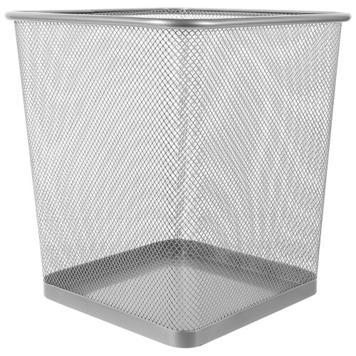 Hollow Iron Framed Müllbehälter Mit Mesh Design Für Innenbereich