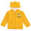 Disney Disney Knig der Lwen Simba Fleece-Kapuzenpullover fr Neugeborene, Junge oder Mdchen, Gelb, 36 Monate 1