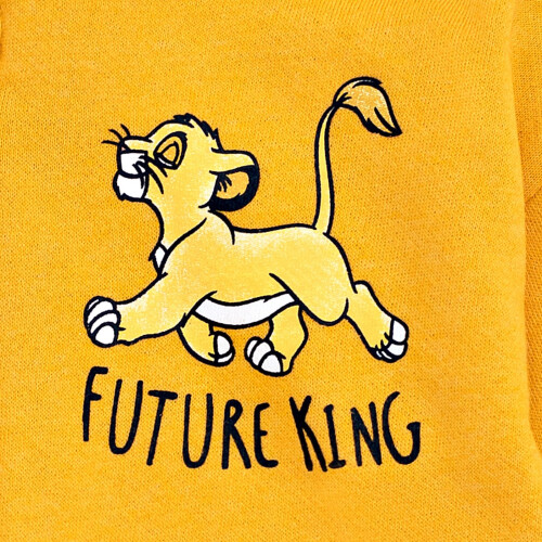Disney Disney Knig der Lwen Simba Fleece-Kapuzenpullover fr Neugeborene, Junge oder Mdchen, Gelb, 36 Monate 2