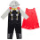 Marvel Marvel Avengers Thor Tuta da bambino con cerniera e mantello 5T 1