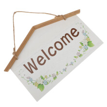 Welcome Türschild: Rustikales Holz-Schild Für Und Außen