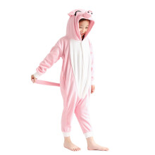 Joyxiam Kinder-Einteiler mit Tiermotiv, Schwein, Einteiler, Pyjama, Halloween, Weihnachten, Cosplay, Kostm, Cartoon-Pjs (1012 Jahre)