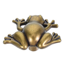 Braun Metall Tierkommoden Griffe Frosch Design Möbelgriff