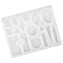 silikon gussform für ohrring anhänger epoxidharz diy schmuck