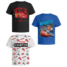 Cars Lightning McQueen Pixar Graphic T-Shirts (3er Pack) für 2T Kinder
