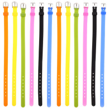 12 stück silikon armbänder bunt für armbanduhren dekorativ