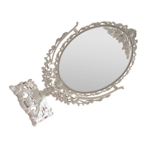 1 -schminkspiegel retro-stil mit relief- -