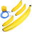 1 Set Aufblasbare Gelbe Bananen Für Party, Oder Pool 7