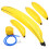1 Set Aufblasbare Gelbe Bananen Für Party, Oder Pool 3