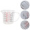 1 500 ml messbecher kunststoff mit 5