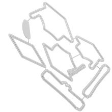 absolventenmütze schneidematrize bastelschneidematrize