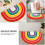 1stk Rutschfeste Matte Wasser Aufnehmen Polyester 11