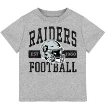 Gerber NFL Peuters T-shirt Korte Mouwen, Las Vegas Raiders, 3T