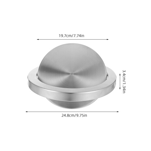einbausystem mit schwenkdeckel für eimer 21,5–24 cm 2