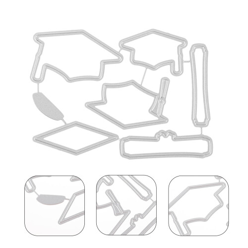 absolventenmütze schneidematrize bastelschneidematrize 2