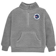 Gerber Unisex Baby NFL Sherpa Mock Neck Pullover Sweatshirt, Teamkleur, 2T
