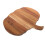 Pumpkin Shape Wood Cutting Board for Meat Fruit Vegetable Prep 9
