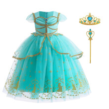 MDYCW Princezna Jasmine Dress up Birthday Party Kostm vly pro batolata Dvky pro zvltn prleitosti aty Plesov aty