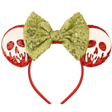 Seamoy Sequin Muisoren Hoofdband, Halloween Muisoren Haarband, Park Ears Prinses