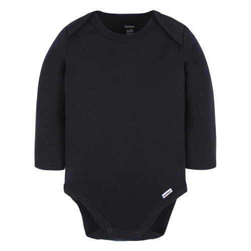 Gerber Gerber Unisex Baby Lang?rmet Solid Onesies Multi-Pack Interlock 180 GSM Sort 1