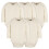 Gerber Gerber Unisex Baby Lang?rmet Solid Onesies Multi-Pack Interlock 180 GSM Natural 1