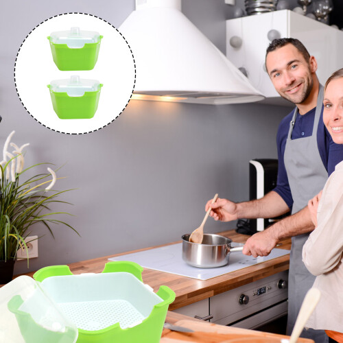 2 Sets Fünfeckige Keimlingschale Multifunktionale Pflanzbox 2