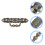 set antik ring für schubladen mit 5