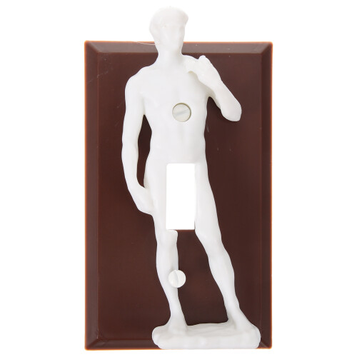 Worgeous Wandplatte Elektrische Abdeckung -Statue-Design