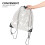 2 transparente Kunststoff Kordelzugtasche 7