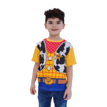 Disney Pixar Toy Story Woody Infant Jungen Familien Cosplay T-Shirt Orange 12 Monate