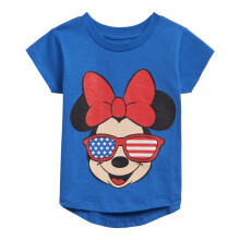 Disney Minnie Mouse 4. Juli Kleinkind Baby Mdchen T-Shirt Unabhngigkeitstag 24 Monate
