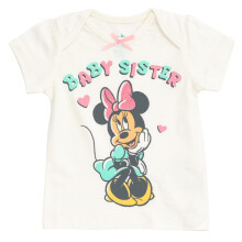 Disney Minnie Mouse reciιn nacido bebι niρas a juego familia camiseta bebι hermana 3-6 meses