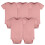 Gerber Gerber Baby Neutral 5 Pack Onesies Multi-pack Bundle Interlock 180 Gsm Mauve Pink 3-6M 1