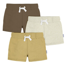 Gerber Baby-Jongens Peuter 3-Pack Pull-On Gebreide Korte Broeken