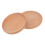 2Stk Appetithappen Teller Aus Holz Servierplatte Robust 11