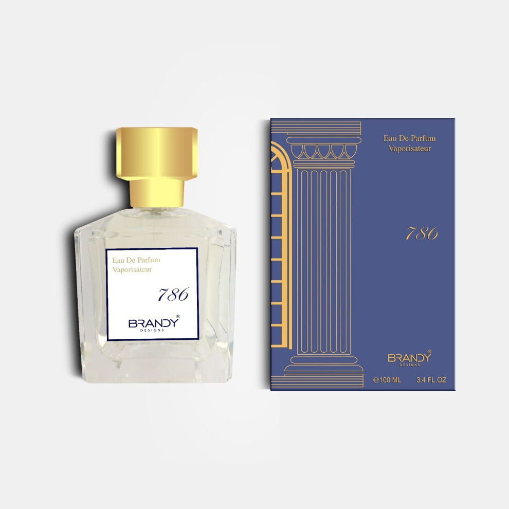 Brandy Designs Amber 786 Eau De Parfum 100Ml Unisex