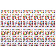 100Stk Bunte Buchstaben Aufkleber Selbstklebend Für DIY Dekor