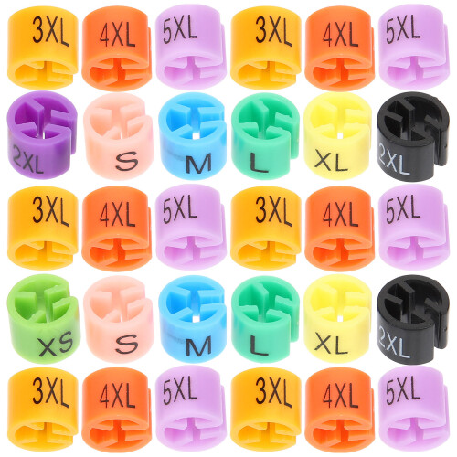 200 Kleiderbügel Nummer Marker Für Geschäft