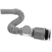 flexibler Ablaufschlauch für Spüle, dicht, verstellbar, 1