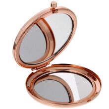 Tragbarer Schminkspiegel Aus Metall Für Reise Make Up