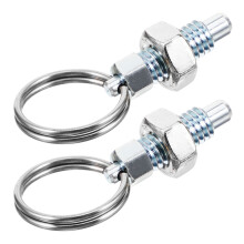 2 verriegelungsstifte 304 mit zugring und feder