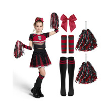 Straideln vtvory Halloween Kostm roztleskvacky Kostm Dvcho patnho ducha pro deti Lebka Desiv oblecen roztleskvacky s doplnky pro dvky H