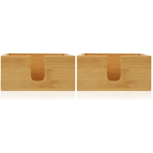 2 holz serviettenhalter papiertaschentuchspender 1
