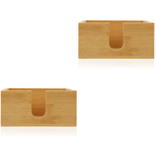 2 holz serviettenhalter papiertaschentuchspender 2