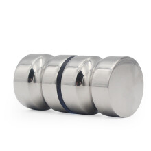 1Stk Metallknopf Für Glas Tür Silberfarbig Möbelgriff Für Schubladen