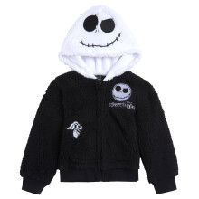 Disney Nightmare Before Christmas Jack Skellington Zero Infant Baby Boys Cozy Sherpa Cosplay Hoodie Black 18 Months