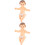 2Stk Baby Jesus Statue Figur 7
